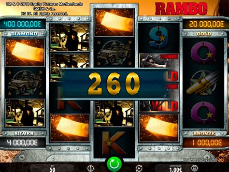 tragaperras rambo|Rambo: la slot especial de 720 líneas con grandes premios.